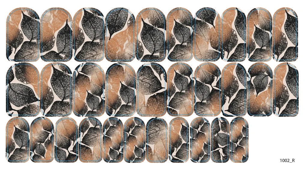 Nail decoration films for manicure - 1002R