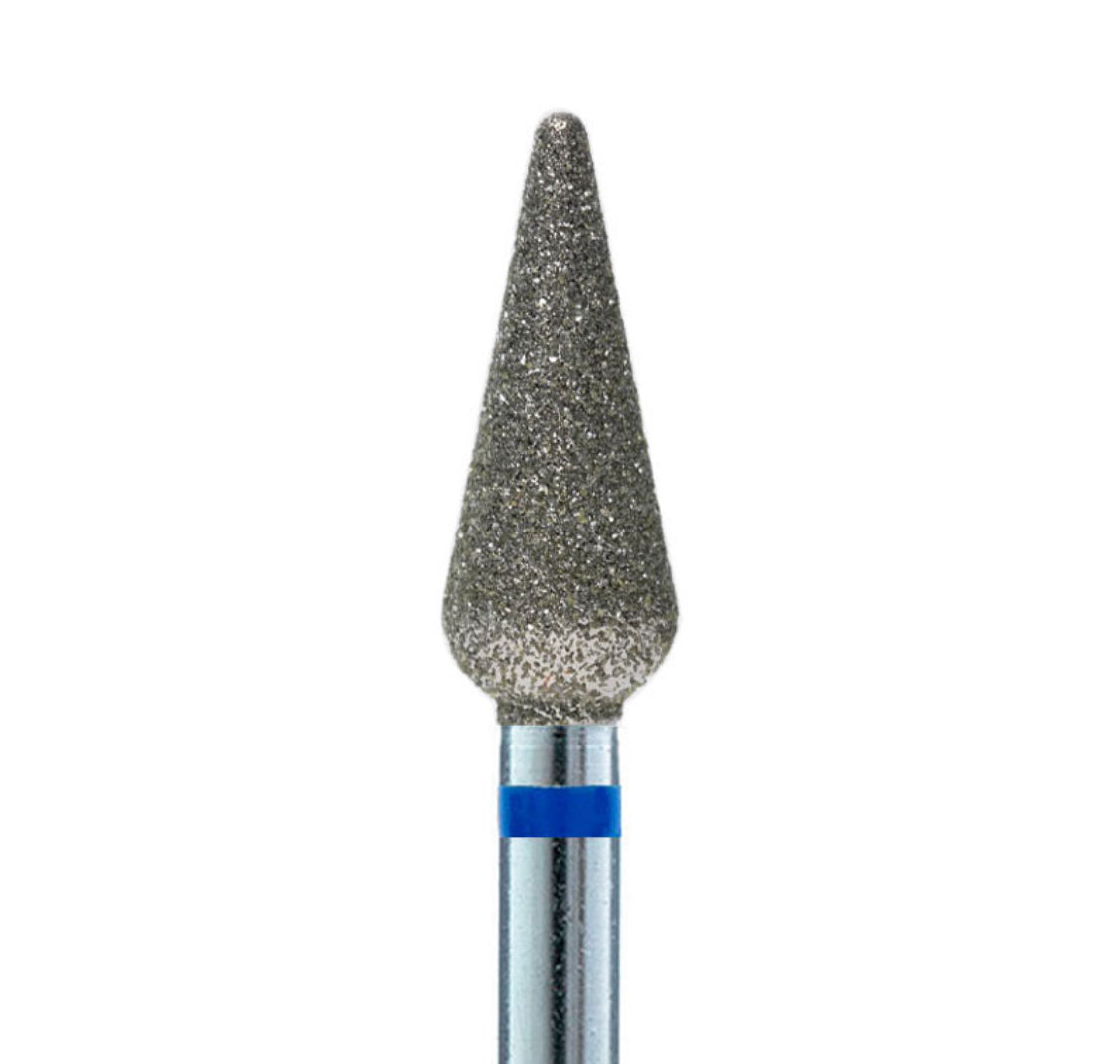 Diamond bur (drop), D5.0, L120, medium,