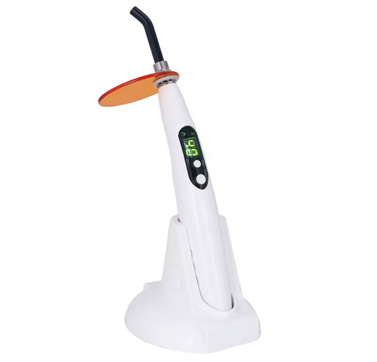 Dental Wireless Curing Light Dentist Cordless LED Lamp Output Intensity 1200-1500mw/cm²