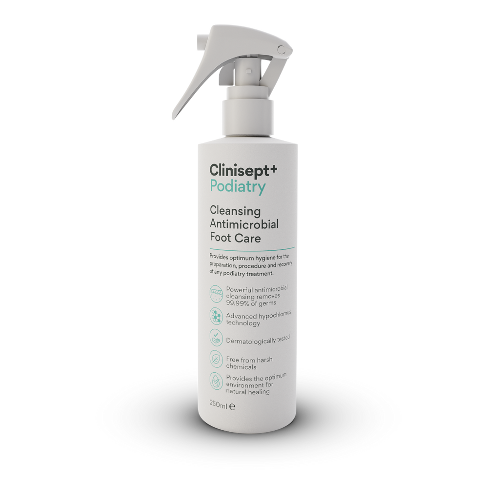Clinisept+ Spray Podiatry 250ml (Professional & Home use)
